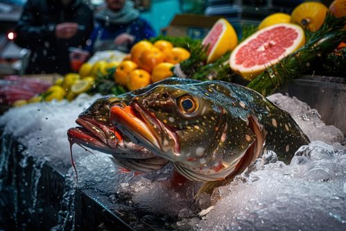 鳕鱼 海鲜批发市场的摄影图鉴